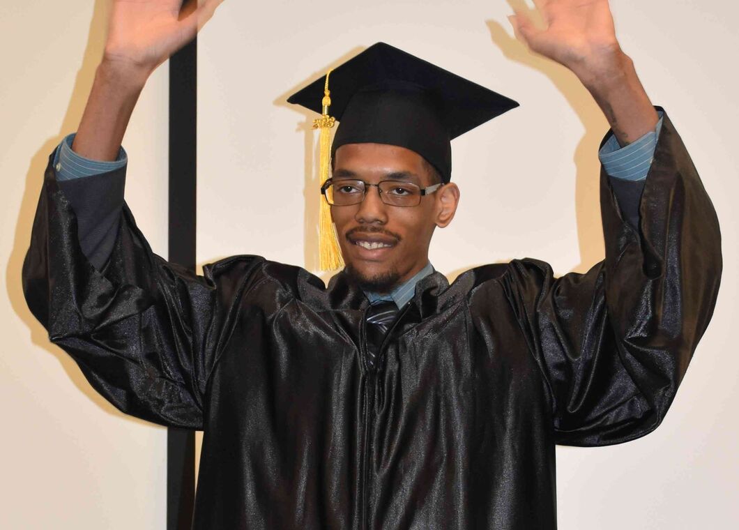 Tony Carnell graduation photo