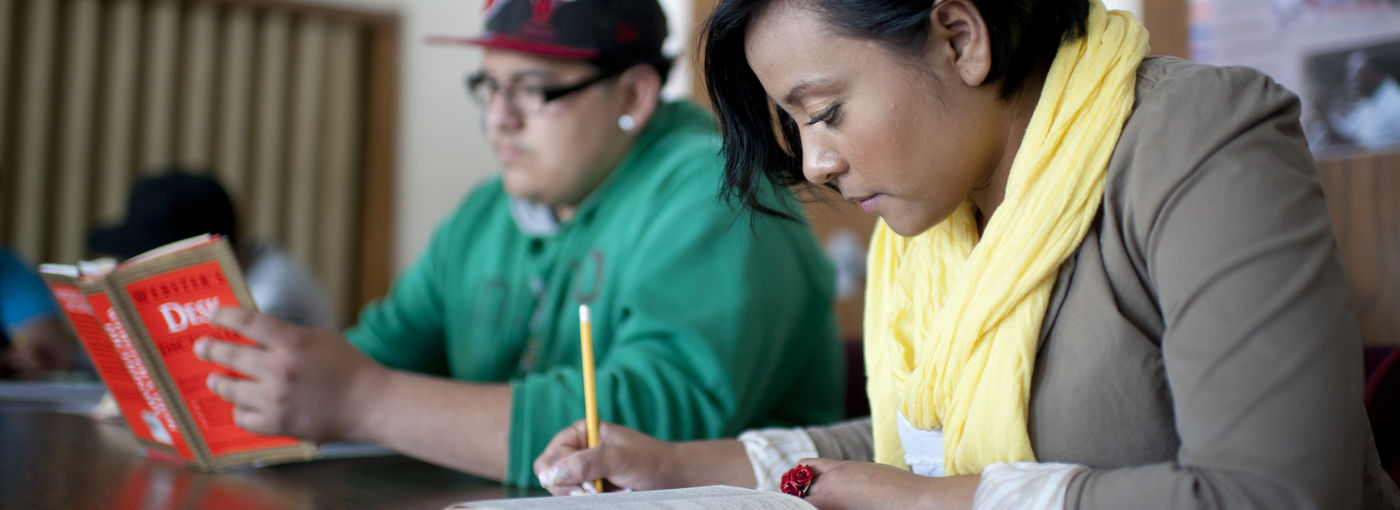 Students in classroom