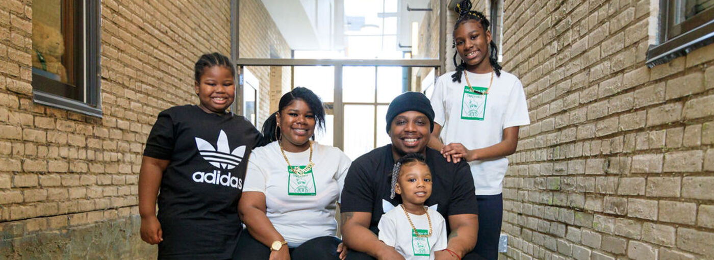2022 Award Winner family portrait