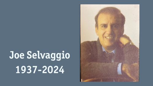 RIP Joe Selvaggio