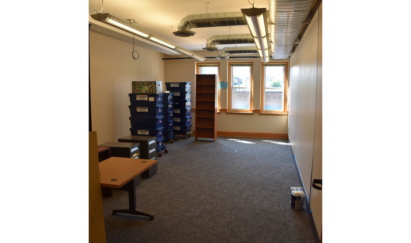 Classroom during move in