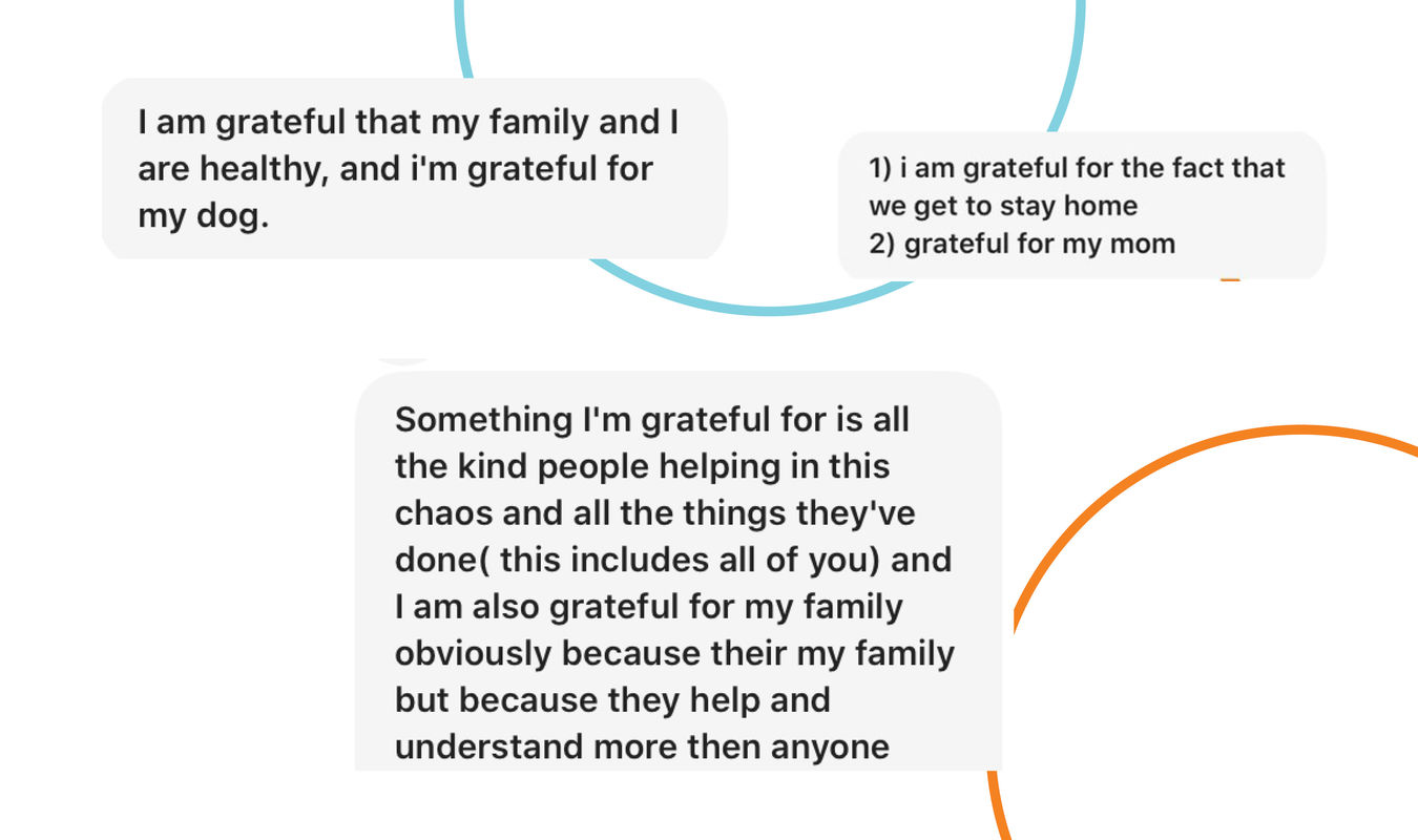 What are you grateful for?