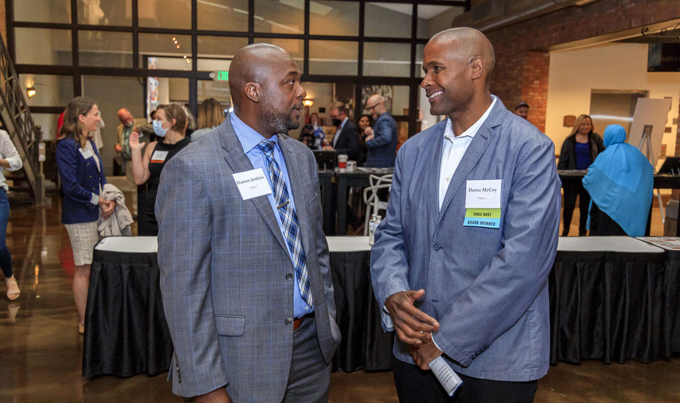 Damon Jenkins and Damu McCoy