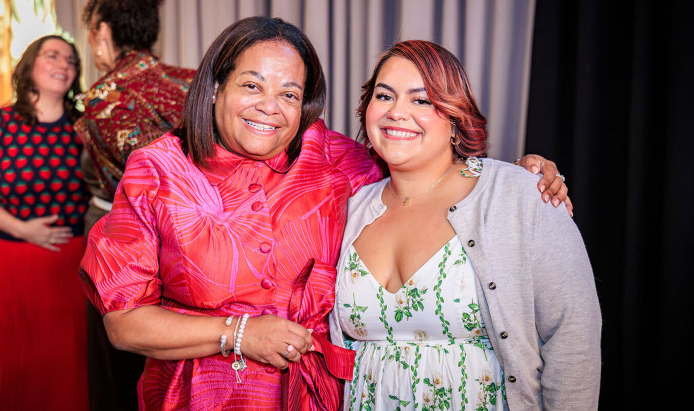 Karla Hendersen and Ena Ruiz