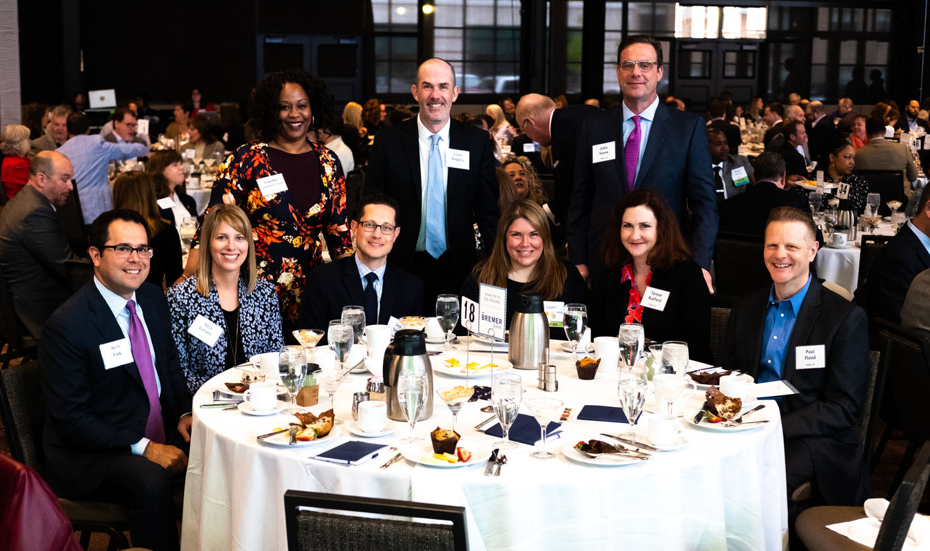 Bremer staff at PPL's Fundraising Breakfast