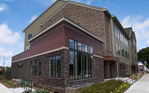 Touchstone Rising Cedar Apartments exterior of property