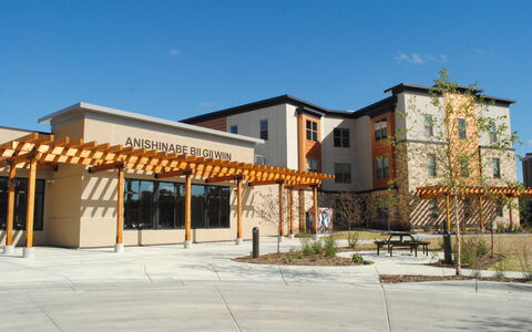 Exterior image of Anishinabe Bii Gii Wiin property