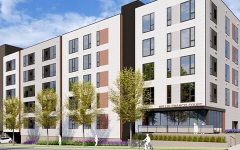 rendering of affordable workforce housing